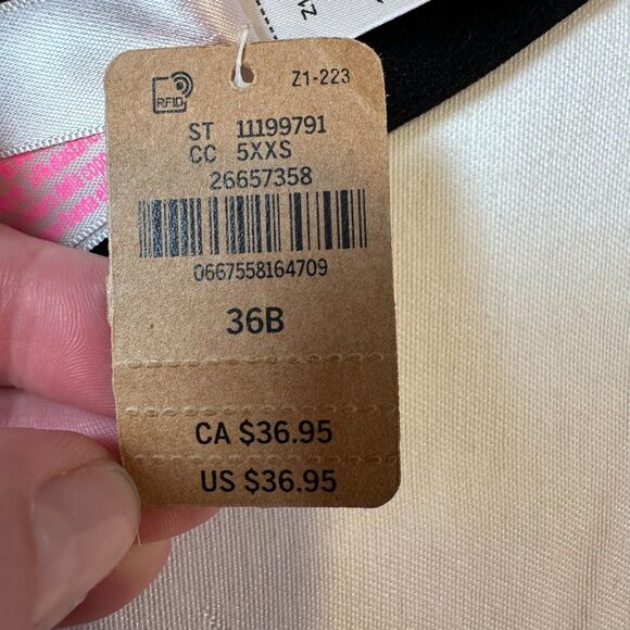 Victoria’s Secret Pink Bra (36B) Wear Everywhere Wireless Push Up PINK LOVE - Picture 4 of 5